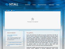 Tablet Screenshot of mtallsac.com.tr